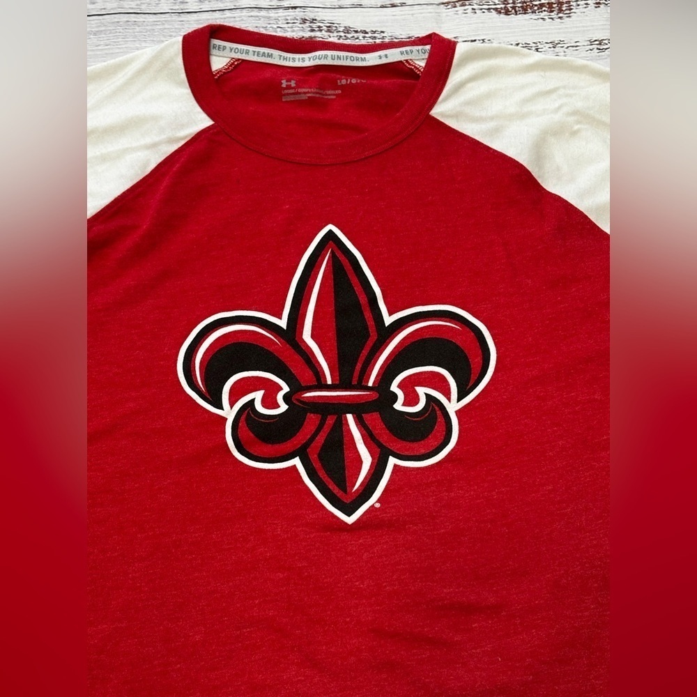 Under Armour Louisiana Ragin’ Cajuns Long Sleeve Tee - Picture 5 of 9